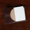 No. 23 Pocket Journal in Vintage Brown American Alligator - ID 002 - open view