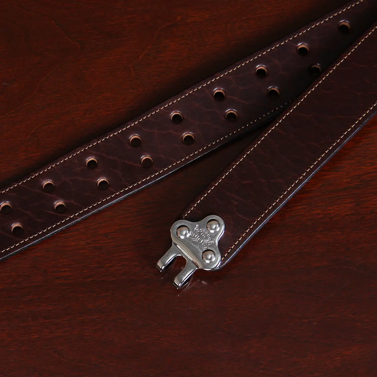 Buffalo Leather Belt - 40, Badlands Russet