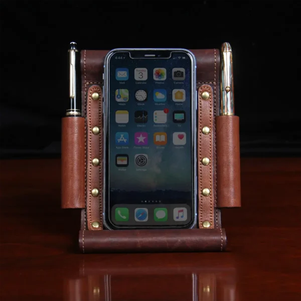 Leather Phone Stand Caddy – American Buffalo