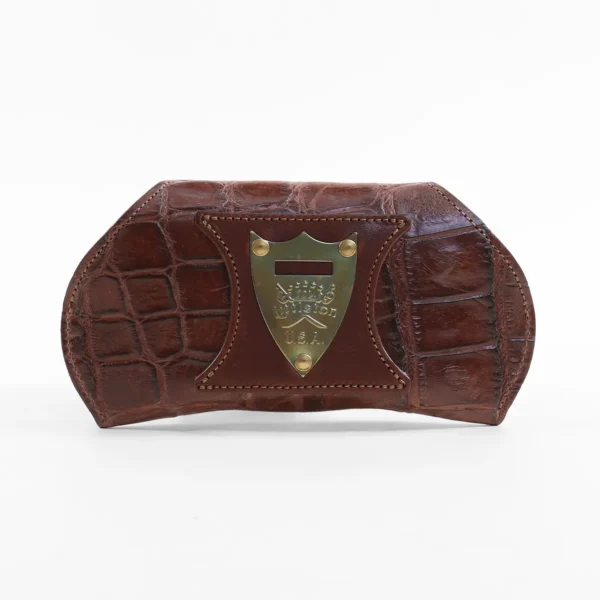 Aviator Eyeglass Case – American Alligator – 001