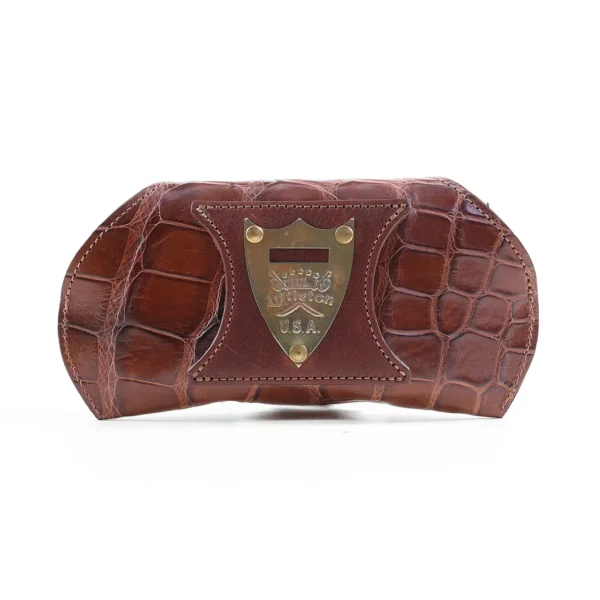 Aviator Eyeglass Case – American Alligator – 001