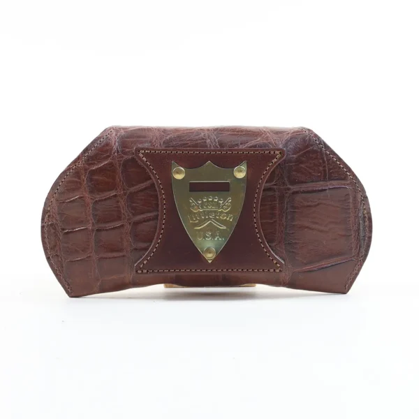 Aviator Eyeglass Case – American Alligator – 001
