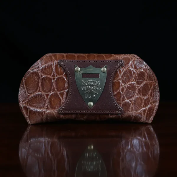 Aviator Eyeglass Case – American Alligator – 001