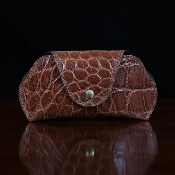Aviator Eyeglass Case – American Alligator – 001