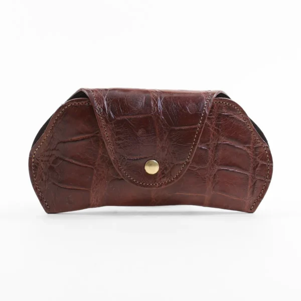 Aviator Eyeglass Case – American Alligator – 002