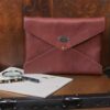 Vintage Brown Emissary Envelope Pocket