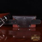 No. 48 XL Leather Phone Holster - Tobacco Brown American Buffalo
