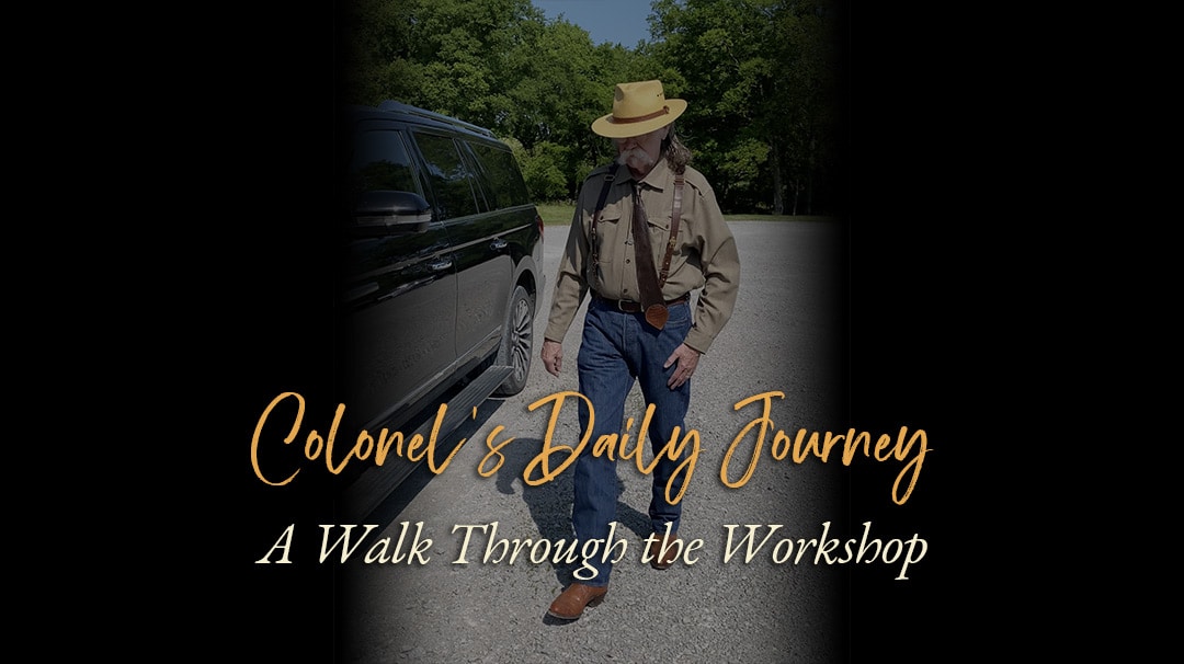 Blog Feature Image - Colonel's Daily Journey - A Walk Through the Workshop