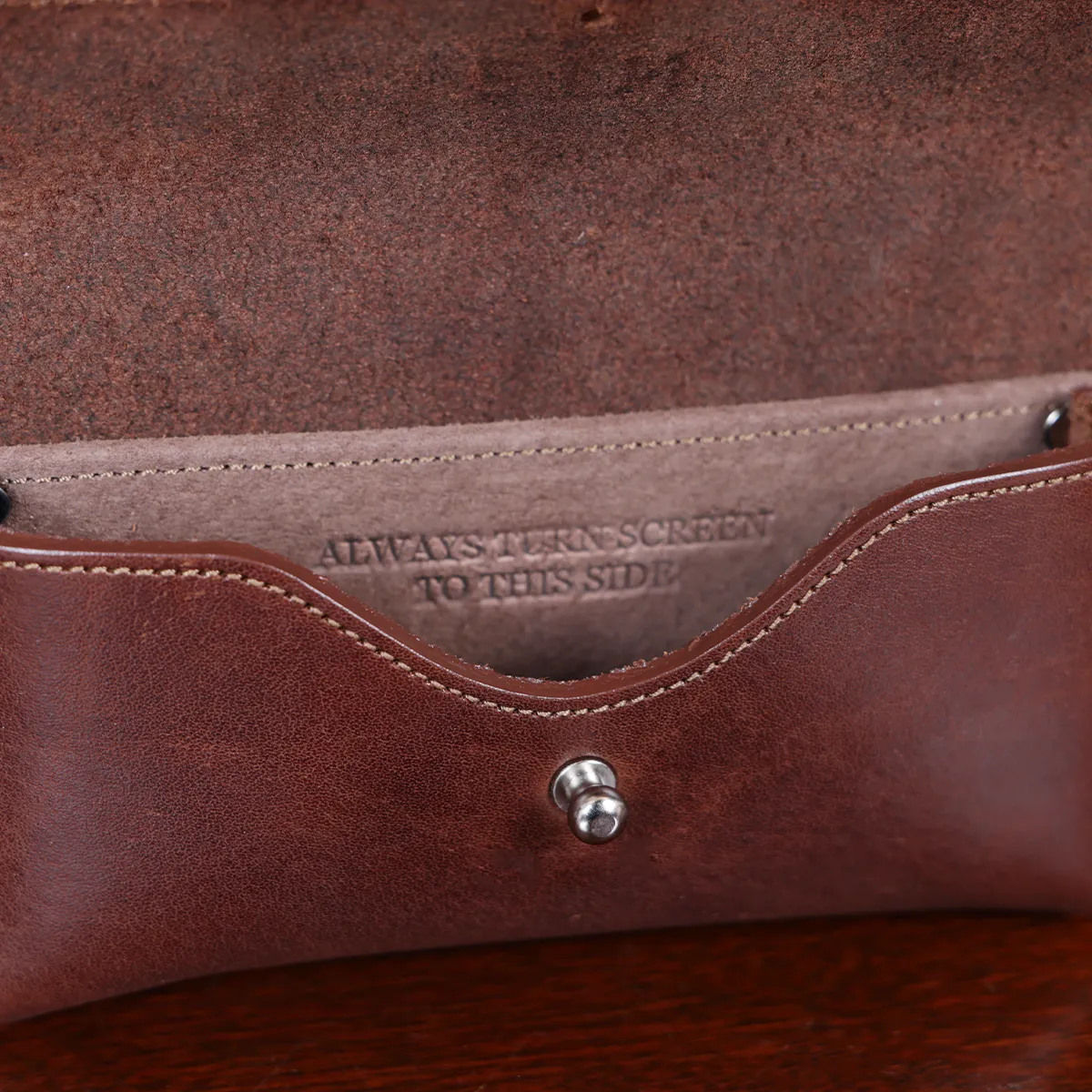 Black Horween Leather Hip Pouch no.2