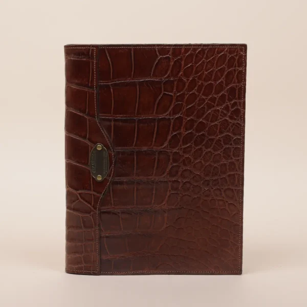 No. 30 Leather Composition Journal – American Alligator – 001