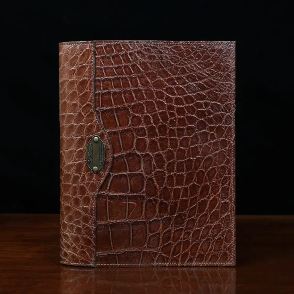 No. 30 Leather Composition Journal – American Alligator – 001