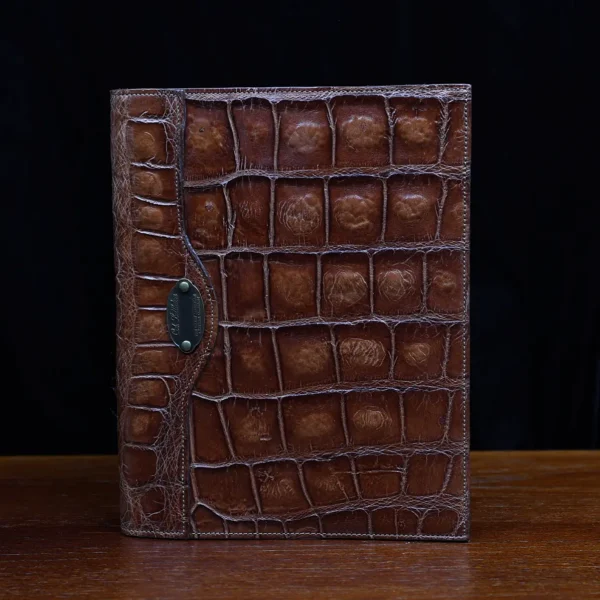 No. 30 Leather Composition Journal – American Alligator – 001
