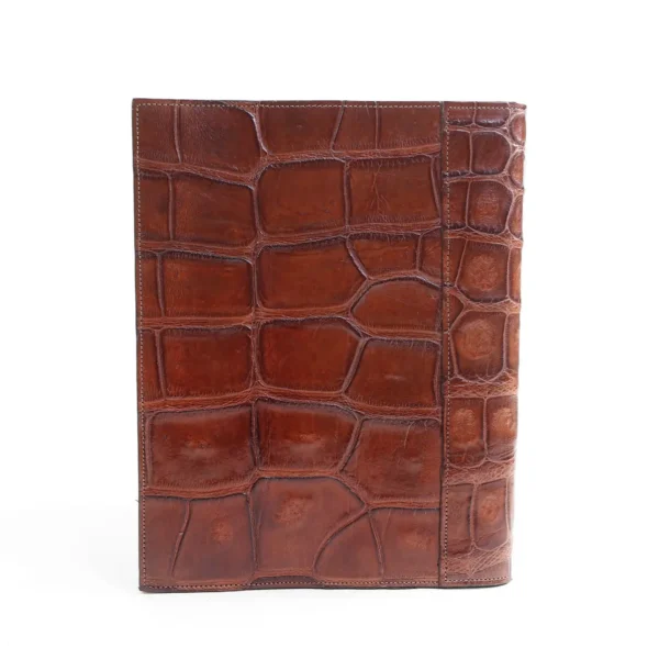 No. 30 Leather Composition Journal – American Alligator – 001