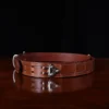 No. 4 Belt - Small - American Alligator - side view - 001