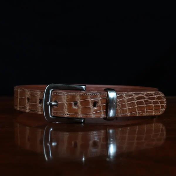 No. 4 Small Belt – One-of-a-kind – American Alligator