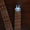 No. 4 Belt - Small - American Alligator - hook view - CB4S-A-001