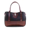 Bentley Tote – Leather Work & Travel Tote with Alligator Trim