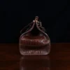 No. 3 Grip Travel Bag in Vintage American Alligator - Serial Number 014 - side view