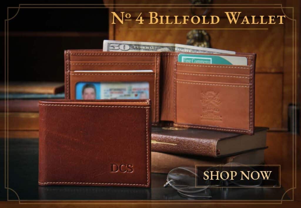 No. 4 Billfold Wallet - Shop Now
