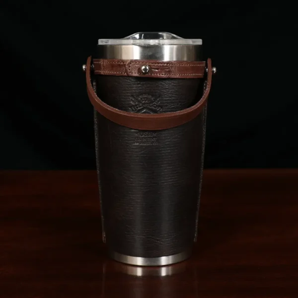 No. 20 Tumbler Sleeve Set – American Buffalo with American Alligator Trim – 001