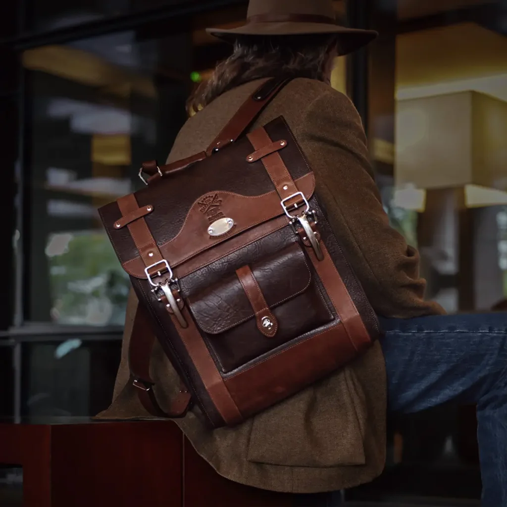 No. 9 Rover Leather Backpack | Col. Littleton