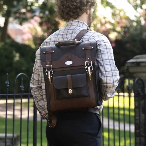 No. 9 Rover Leather Backpack – American Buffalo