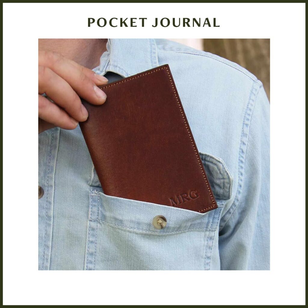 Leather Pocket Journal