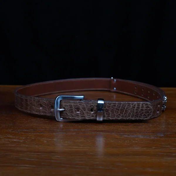 No. 4 Large Belt – One-of-a-kind – American Alligator