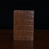 no. 27 american alligator pocket journal - back view - id 003
