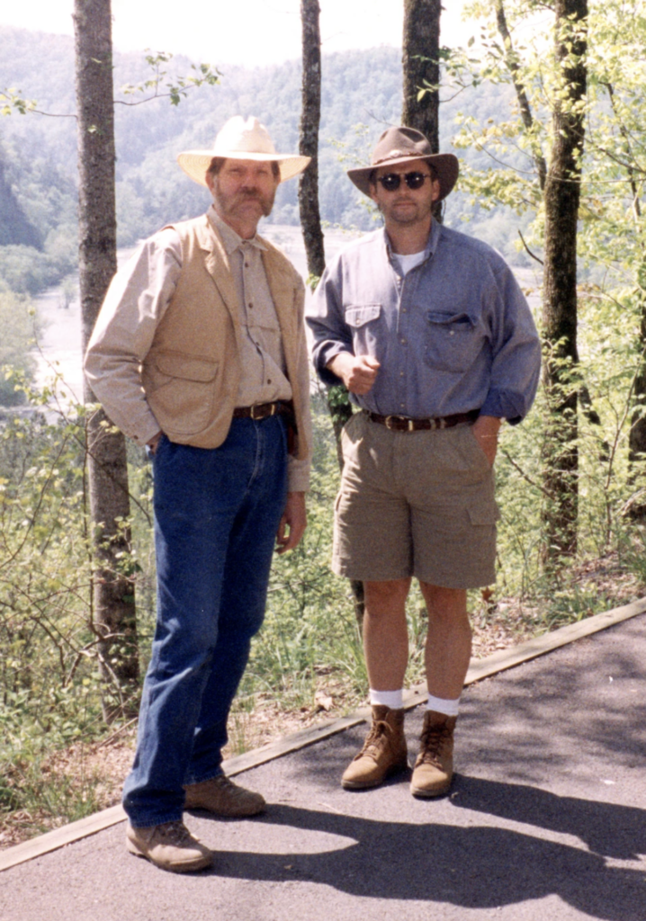 Travel "Colonel Style" this Summer 1 Colonel and John Grisham on a camping trip