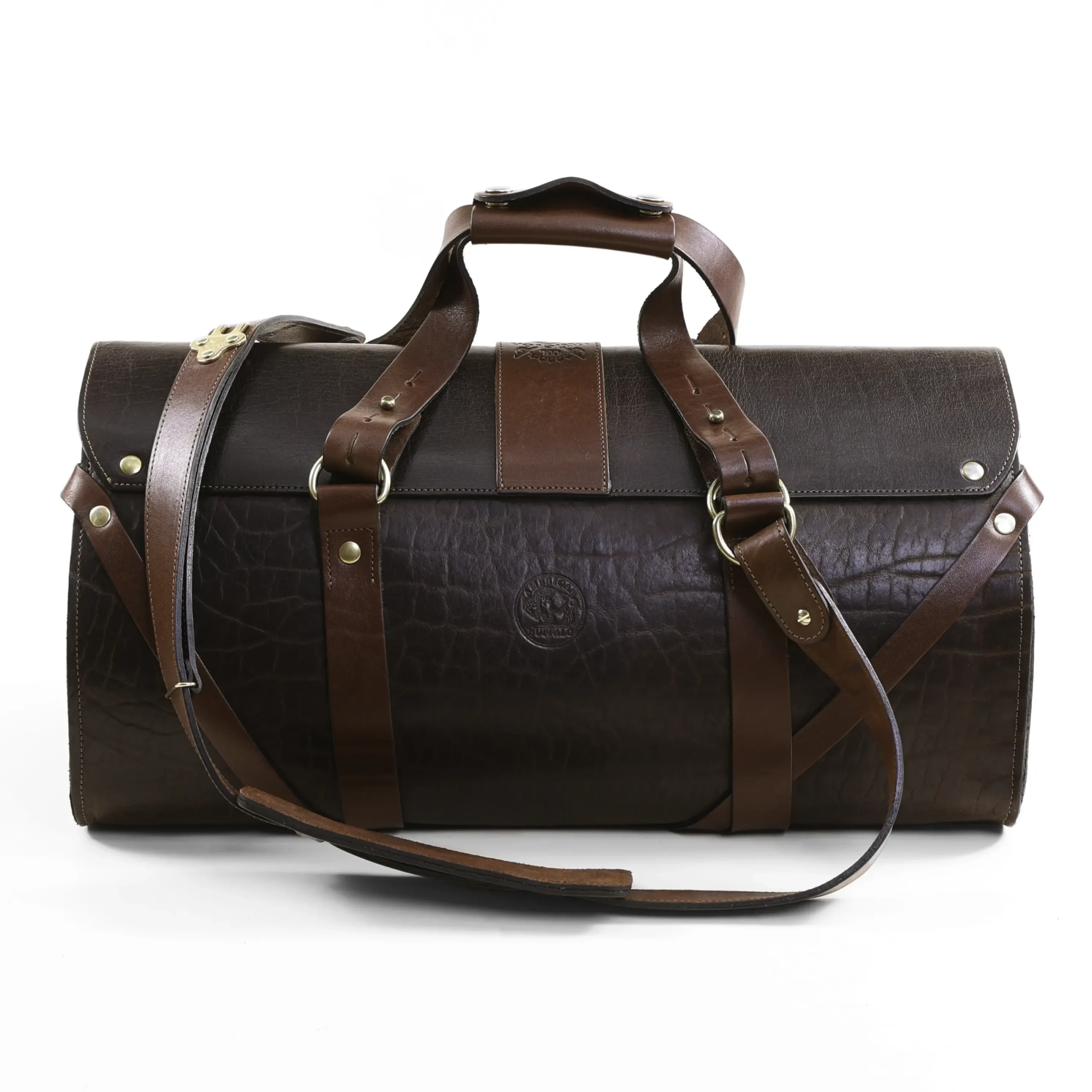 Buffalo Leather Travel Bag No. 1 Grip | Colonel Littleton