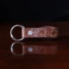 Back side of No. 6 American Alligator Key Ring