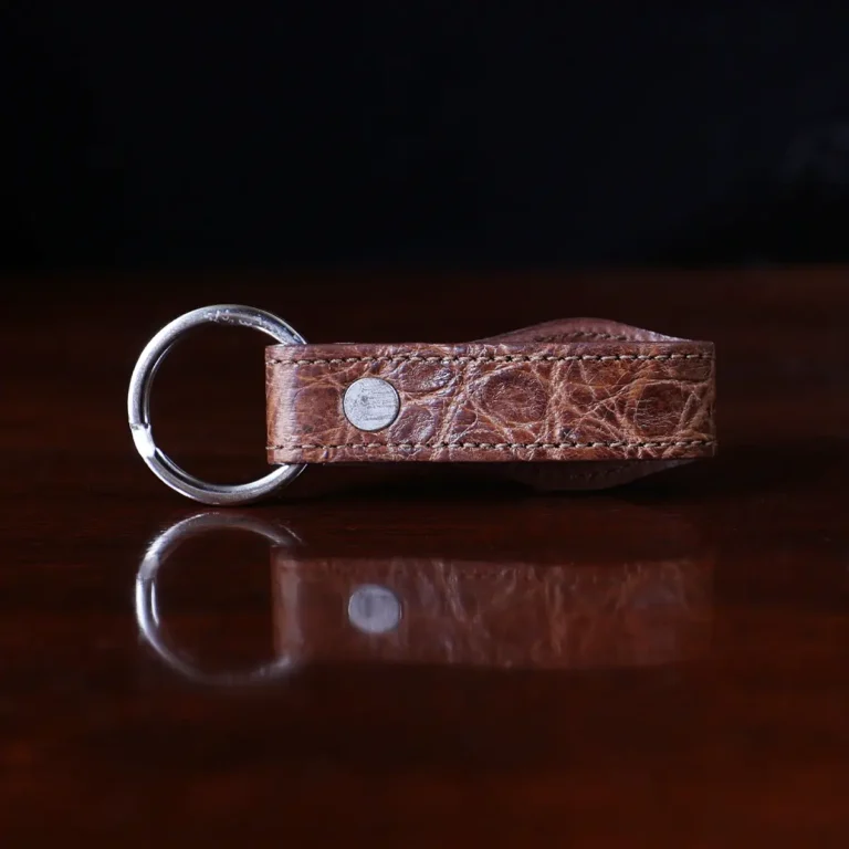 Back side of No. 6 American Alligator Key Ring