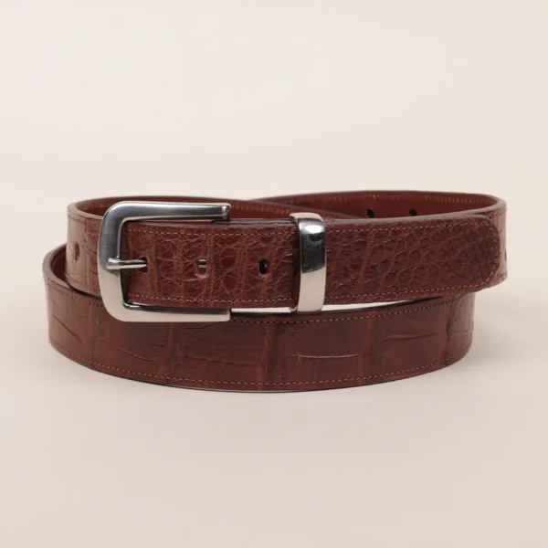No. 4 XLarge Belt – One-of-a-kind – American Alligator