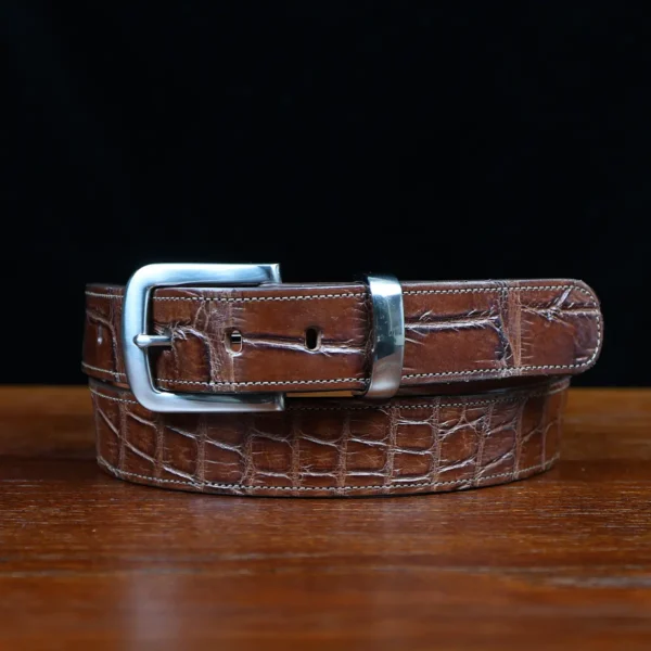 No. 4 XLarge Belt – One-of-a-kind – American Alligator