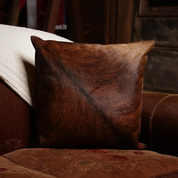Colonel’s “Hair-On-Hide” Leather Pillows – Private Stock
