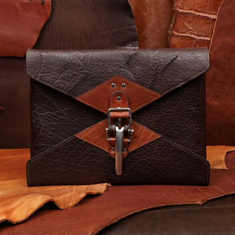 emissary envelope in American buffalo showing the front
