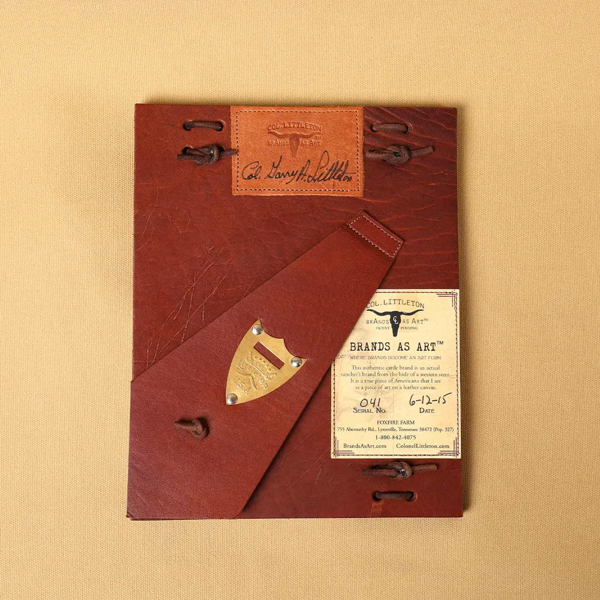 View larger image of colonel littleton branded frame