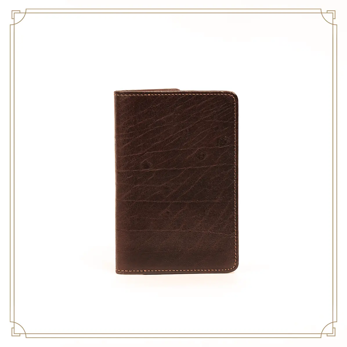 View larger image of No. 27 Passport Journal in Tobacco Buffalo - front view