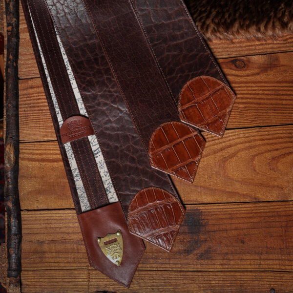 No. 1 Adventure Leather Necktie