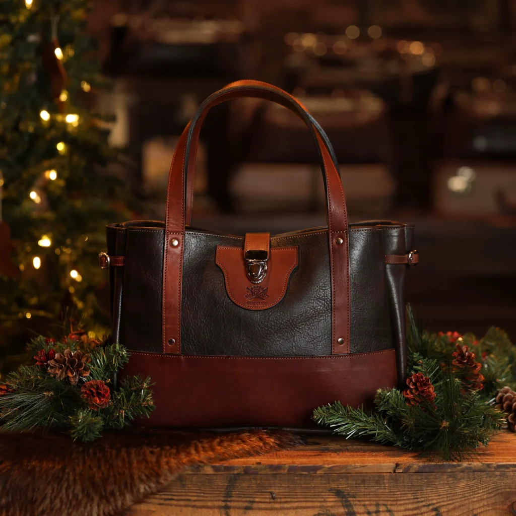 Colonel's 4 Days of Giveaways 3 a bentley tote set up in a christmas theme