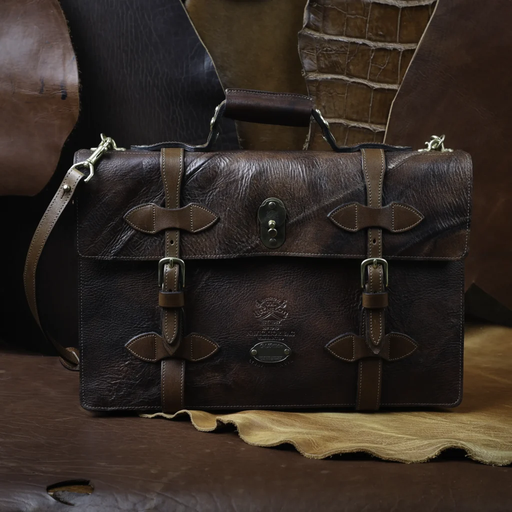 2024 Year in Review 9 1943 Navigator Briefcase - front view - colonels private stock collection