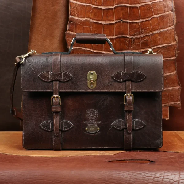 Rugged – No. 1943 Navigator Briefcase – Private Stock
