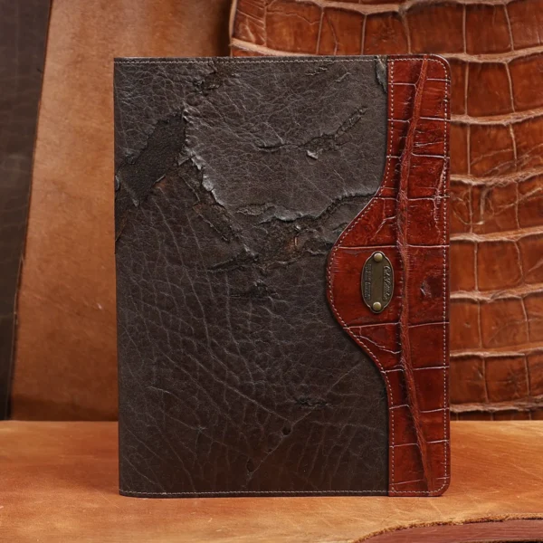 Rugged – No. 28 Leather Portfolio – American Buffalo – Private Stock
