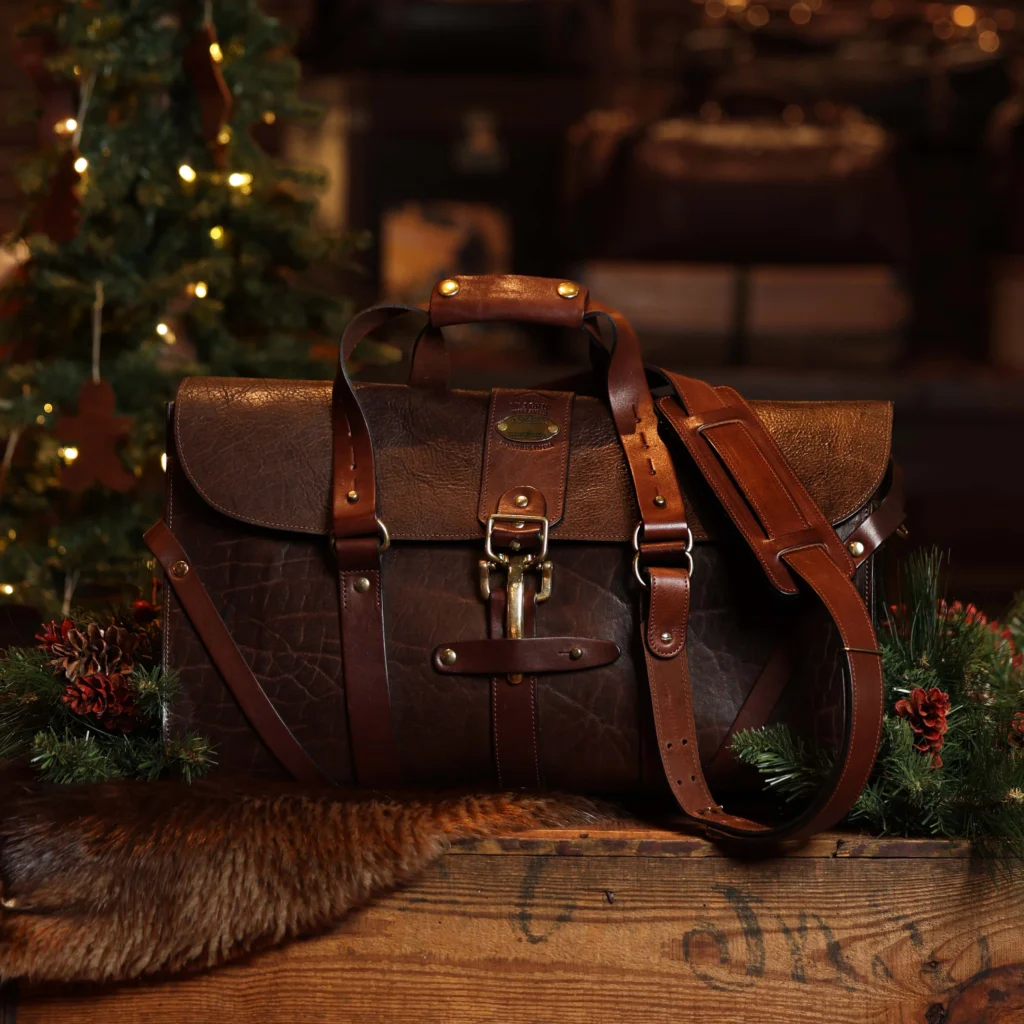 Colonel's 4 Days of Giveaways 4 a no. 1 grip bag set up in a christmas theme