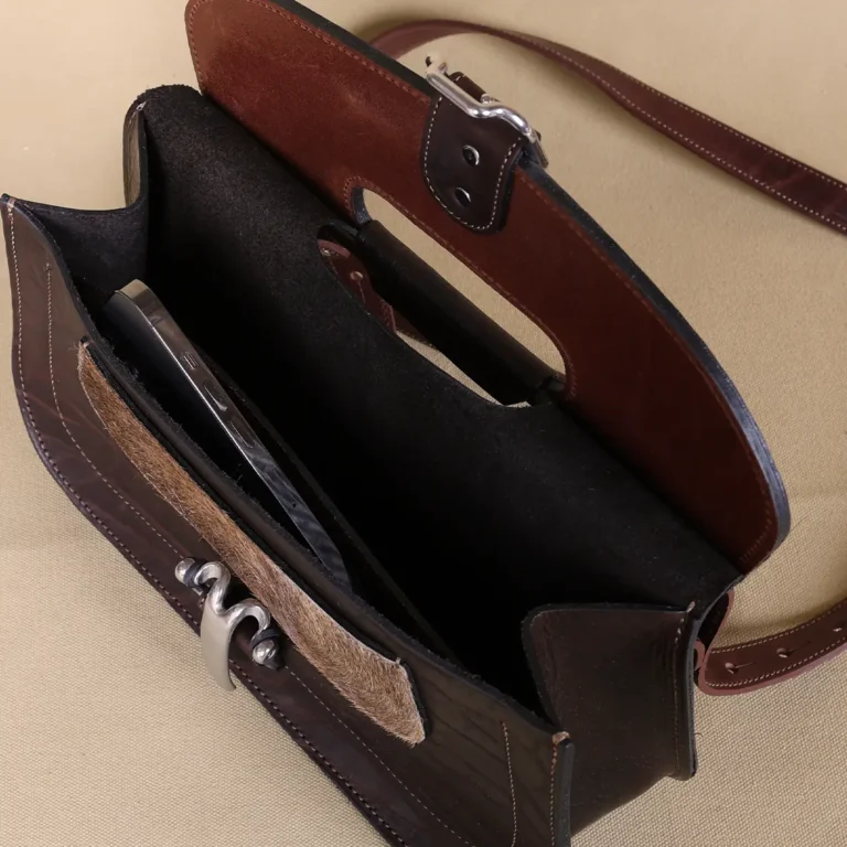 colonel's private stock no 17 huntbag - inside pocket view