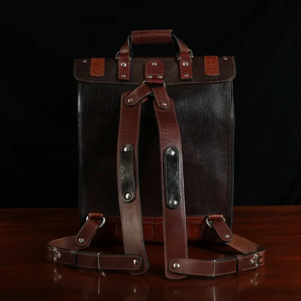 No. 9 Rover Leather Backpack – American Alligator