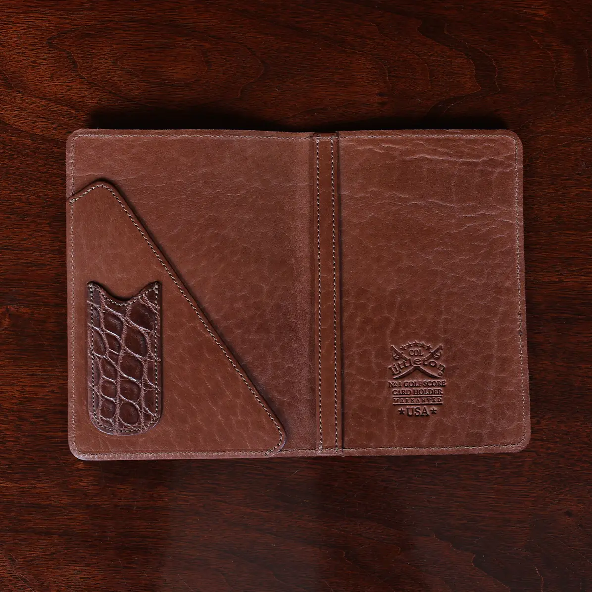 View larger image of american alligator golf journal, one of a kind