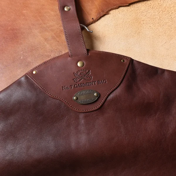 No. 7 Leather Garment Bag – American Buffalo