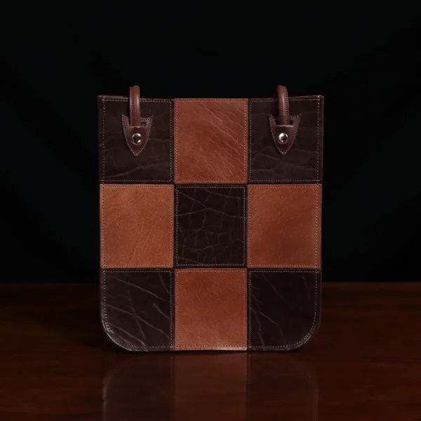 Leather Steeplechase Tote/Purse